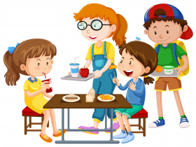 Illustration menus cantine